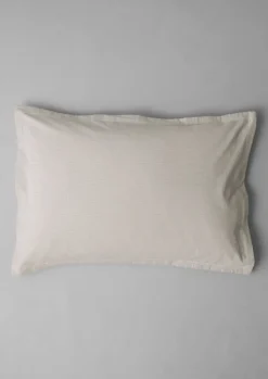 TOAST Fine Stripe Organic Cotton Oxford Pillowcase Set- Textiles|Bed Linen