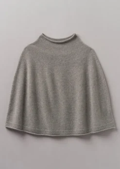 TOAST Fine Wool Cashmere Poncho-Women Knitwear