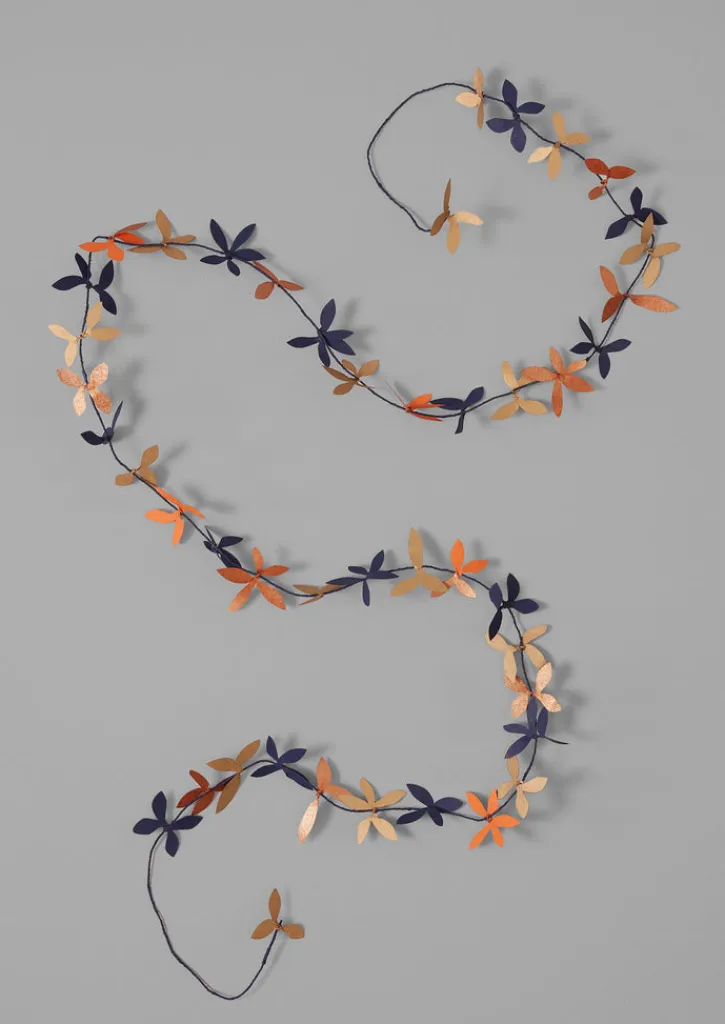 TOAST Floral Paper Tinsel- Christmas Decorations