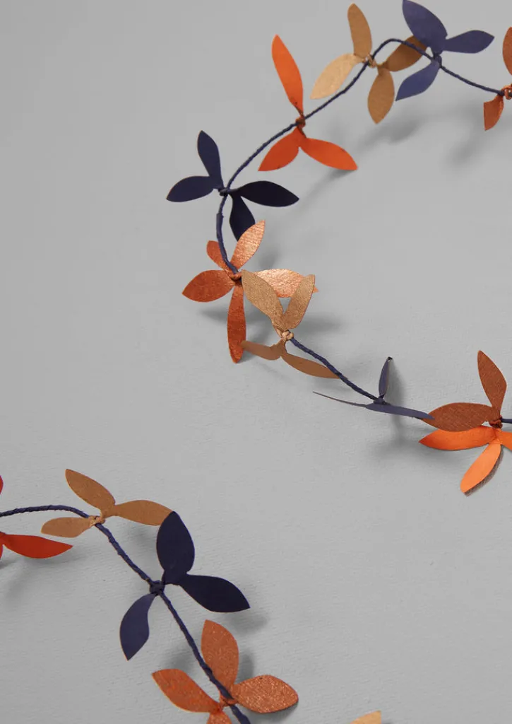 TOAST Floral Paper Tinsel- Christmas Decorations