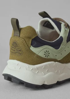 TOAST Flower Mountain Yamano Kaiso Panelled Trainers- Trainers & Plimsolls
