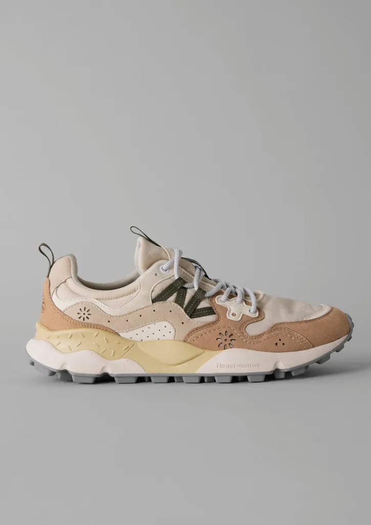 TOAST Flower Mountain Yamano Kaiso Panelled Trainers- Trainers & Plimsolls
