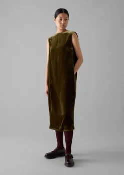 TOAST Fluid Silk Velvet Dress-Women Velvet|Dresses