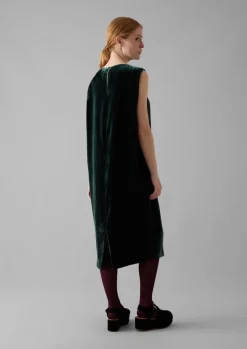 TOAST Fluid Silk Velvet Dress-Women Velvet|Dresses