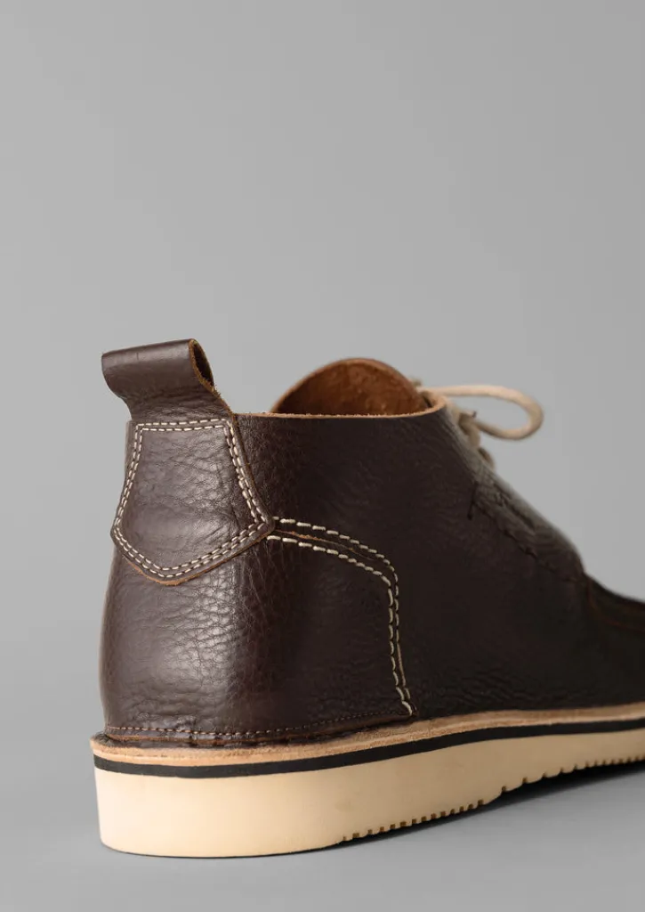 TOAST Fracap Leather Camp Shoes- Shoes