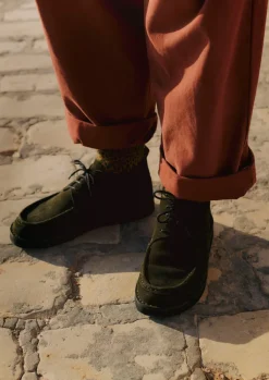 TOAST Fracap Suede Camp Shoes- Shoes