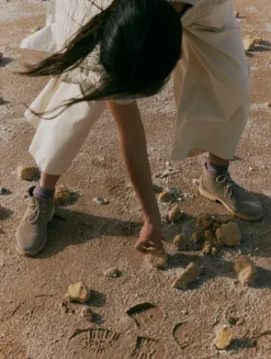 TOAST Fracap Suede Desert Boots-Women Boots