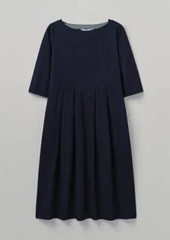 TOAST Franca Twill Dress-Women Dresses