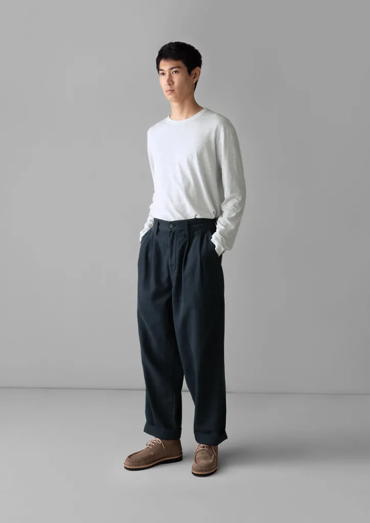 TOAST Frank Cotton Long Sleeve Tee- Loungewear|Tops & Tees