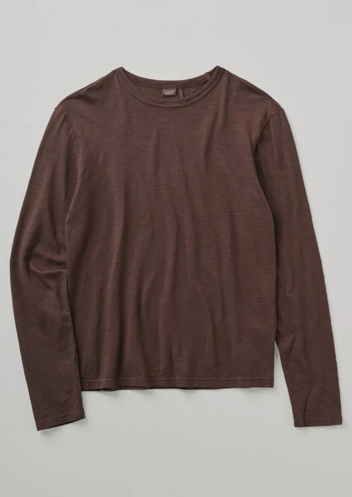TOAST Frank Cotton Long Sleeve Tee- Loungewear|Tops & Tees