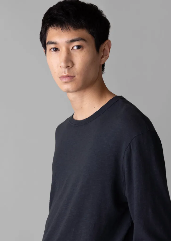 TOAST Frank Cotton Long Sleeve Tee- Loungewear|Tops & Tees
