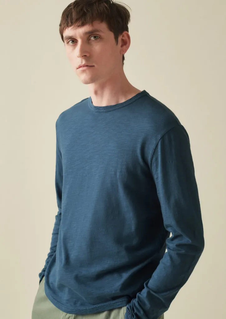 TOAST Frank Cotton Long Sleeve Tee- Loungewear|Tops & Tees
