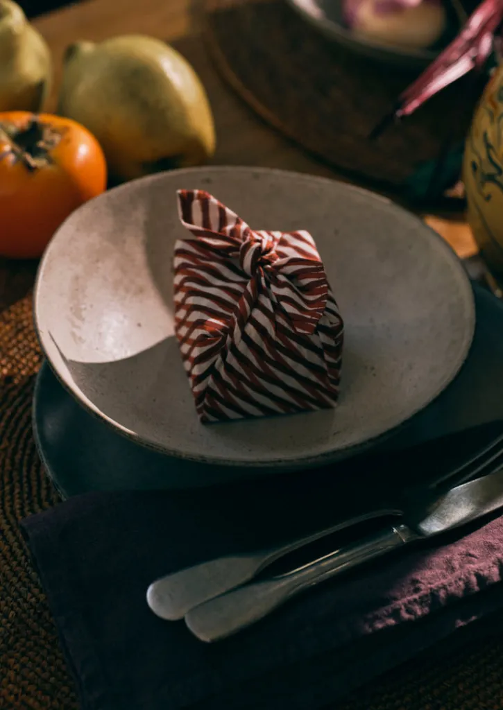 TOAST Furoshiki Table Gifts- Christmas Decorations