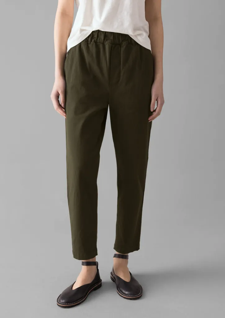 TOAST Gabi Cotton Pull On Trousers-Women Trousers