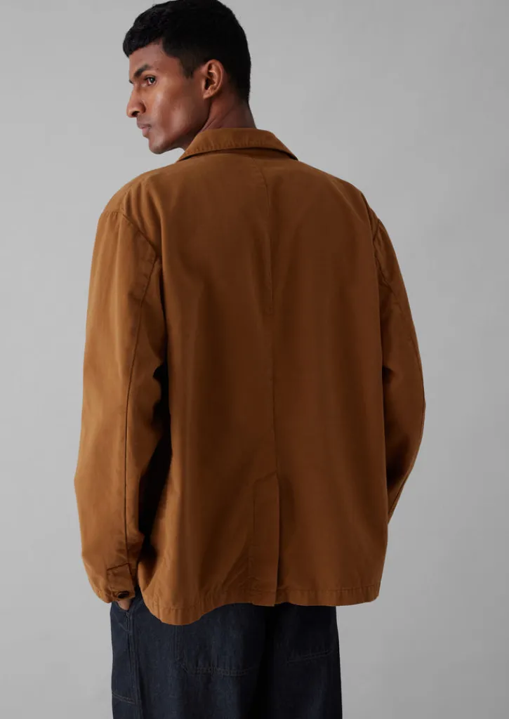 TOAST Garment Dyed Brushed Cotton Jacket- Workwear|Coats & Jackets