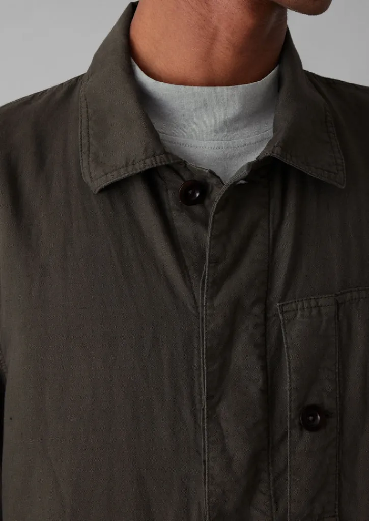 TOAST Garment Dyed Canvas Overalls- Linen|Workwear