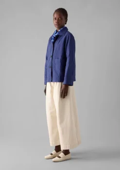 TOAST Garment Dyed Cotton Linen Jacket-Women Linen|Coats & Jackets