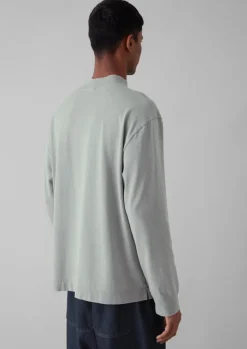 TOAST Garment Dyed Cotton Long Sleeve Tee- Tops & Tees