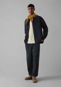 TOAST Garment Dyed Cotton Twill Shirt- Workwear|Shirts