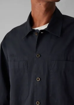 TOAST Garment Dyed Cotton Twill Shirt- Workwear|Shirts
