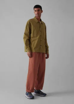 TOAST Garment Dyed Cotton Twill Shirt- Workwear|Shirts