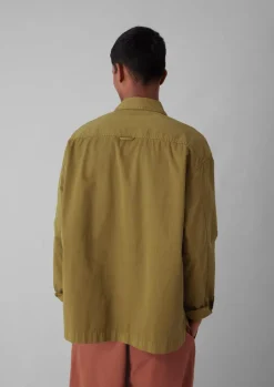 TOAST Garment Dyed Cotton Twill Shirt- Workwear|Shirts