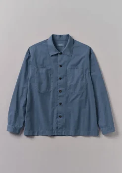 TOAST Garment Dyed Cotton Twill Shirt- Workwear