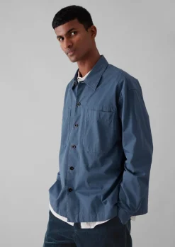 TOAST Garment Dyed Cotton Twill Shirt- Workwear