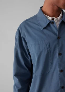 TOAST Garment Dyed Cotton Twill Shirt- Workwear