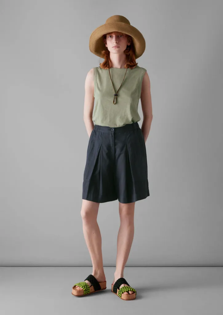 TOAST Garment Dyed Organic Cotton Tank Top-Women Jersey|Tops & Tees