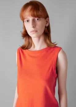 TOAST Garment Dyed Organic Cotton Tank Top-Women Jersey|Tops & Tees