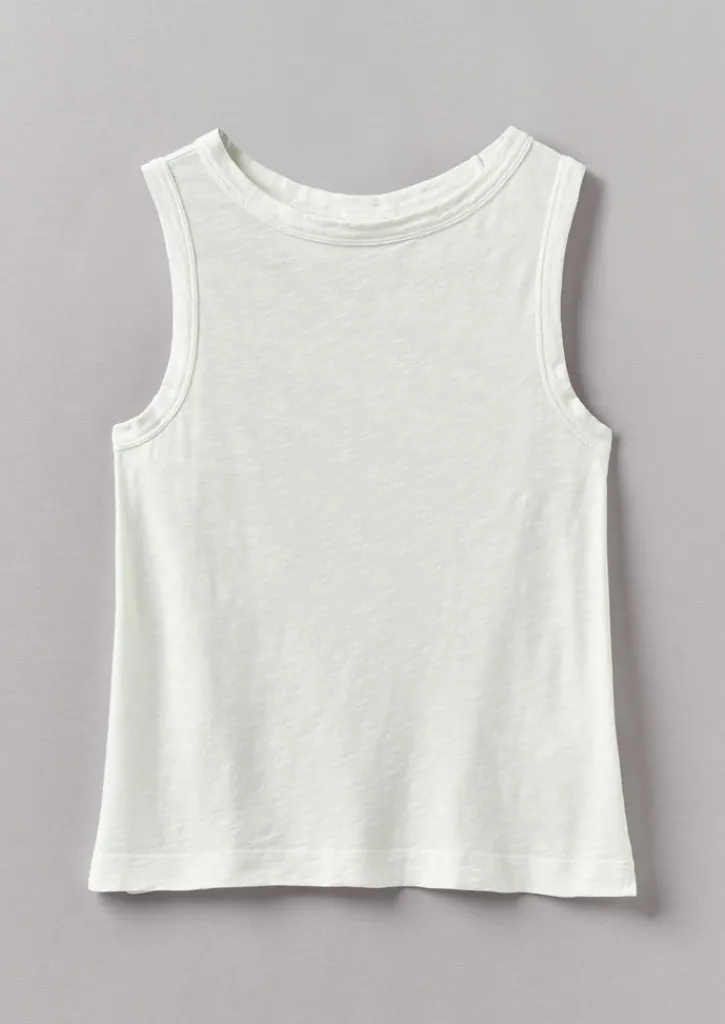 TOAST Garment Dyed Organic Cotton Tank Top-Women Jersey|Tops & Tees