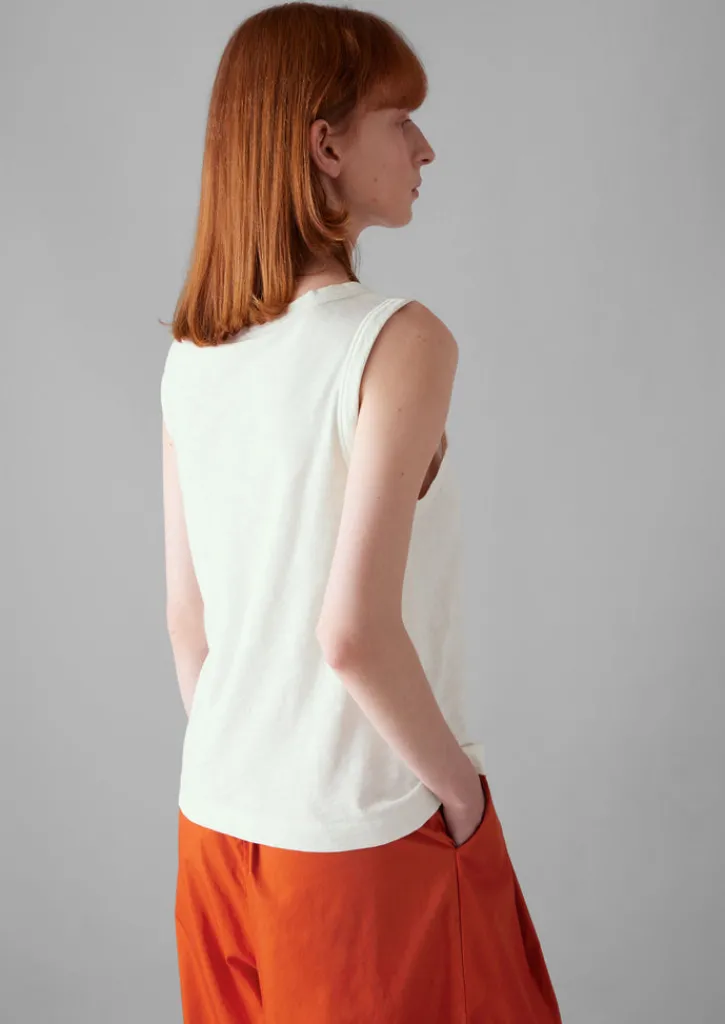 TOAST Garment Dyed Organic Cotton Tank Top-Women Jersey|Tops & Tees