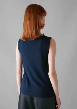 TOAST Garment Dyed Organic Cotton Tank Top-Women Jersey|Tops & Tees