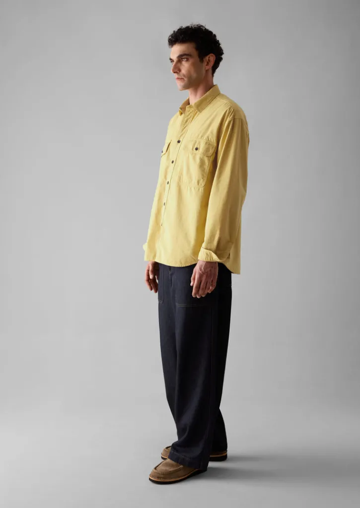 TOAST Garment Dyed Oxford Workwear Shirt- Workwear|Shirts