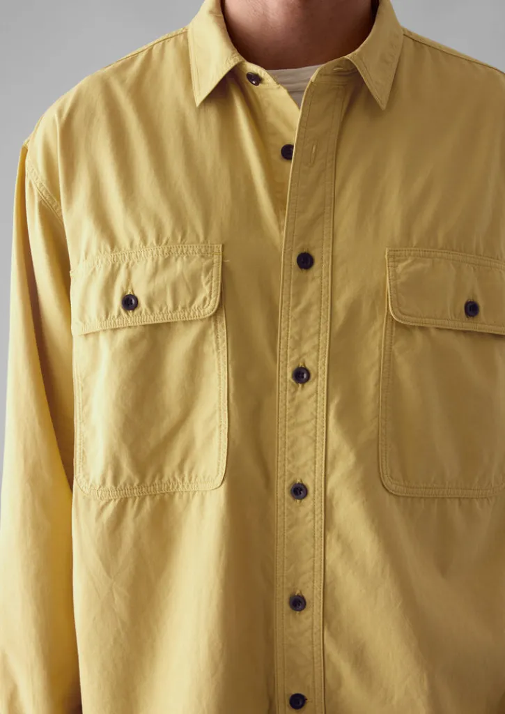 TOAST Garment Dyed Oxford Workwear Shirt- Workwear|Shirts