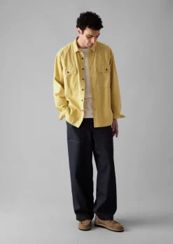 TOAST Garment Dyed Oxford Workwear Shirt- Workwear|Shirts