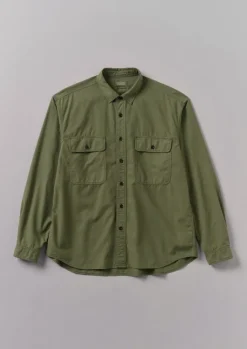 TOAST Garment Dyed Oxford Workwear Shirt- Workwear|Shirts