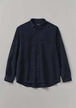 TOAST Garment Dyed Point Collar Shirt- Shirts