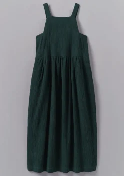TOAST Gathered Waist Crinkled Cotton Dress-Women Loungewear|Dresses
