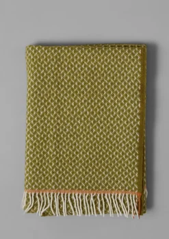 TOAST Geo Diamond Wool Blanket- Textiles|Blankets & Throws