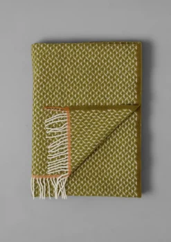 TOAST Geo Diamond Wool Blanket- Textiles|Blankets & Throws