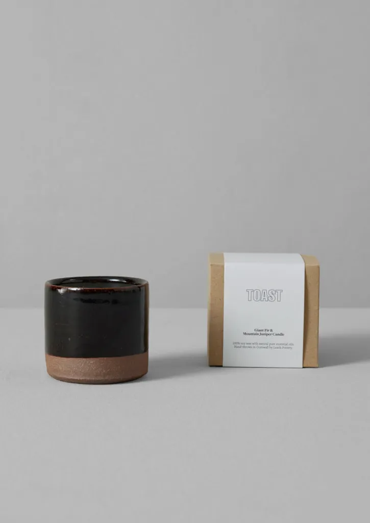 TOAST Giant Fir and Mountain Juniper Scented Candle- Candles & Holders
