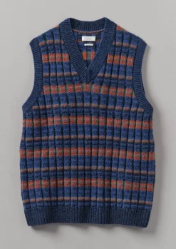 TOAST Grid Stitch Tank Top- Tops & Tees|Knitwear