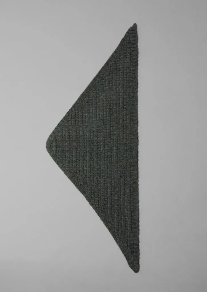 TOAST Grid Stitched Knitted Bandana- Hats, Scarves & Gloves|Hats, Scarves & Gloves