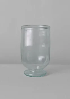 TOAST Hand Blown Footed Vase- Glass|Decorative Pieces