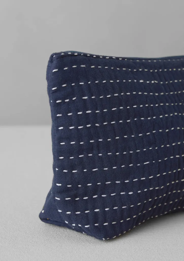 TOAST Hand Embroidered Celestial Pouch- Textiles|Bathroom