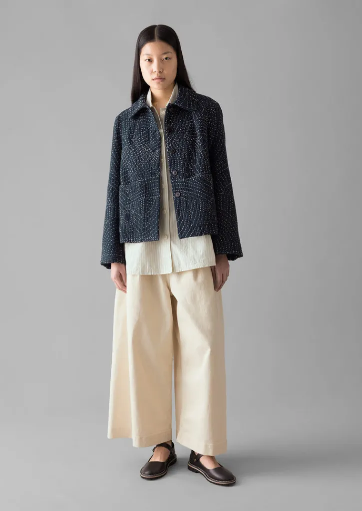 TOAST Hand Embroidered Kantha Jacket-Women Coats & Jackets