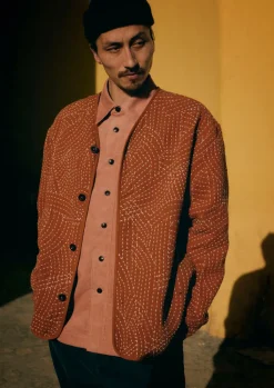 TOAST Hand Embroidered Kantha Relaxed Jacket- Coats & Jackets