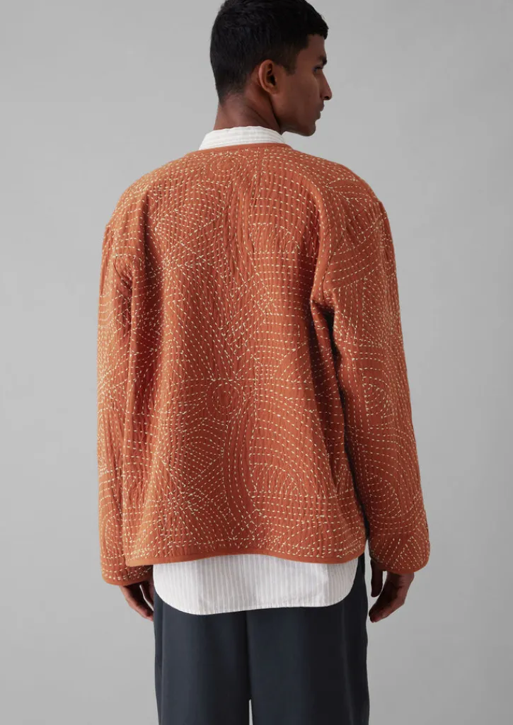 TOAST Hand Embroidered Kantha Relaxed Jacket- Coats & Jackets